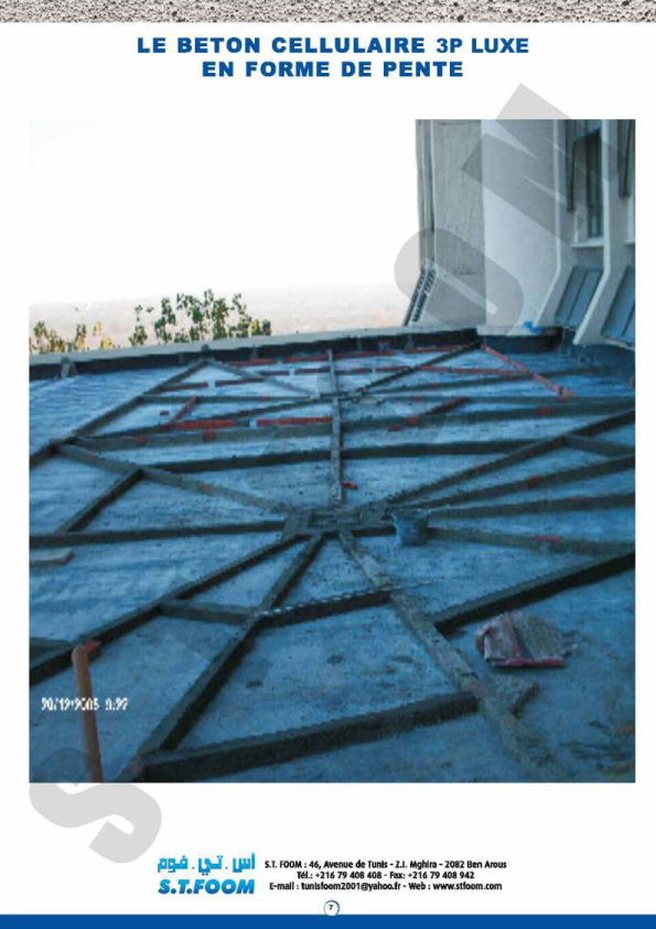 fiche technique beton cellualire STFOOM-08